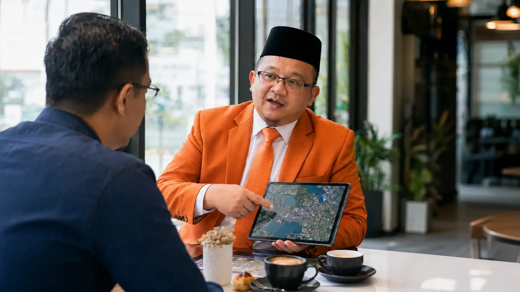 Rizal menerangkan pilihan lokasi